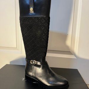 ** Talbots Black Tish Buckle Boots **